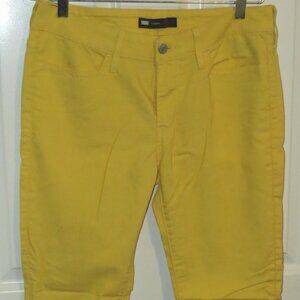 Women's Levi's Leggins Pants 12M Yellow